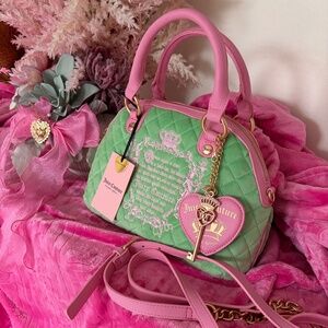 Green pink Juicy “Tale” bag